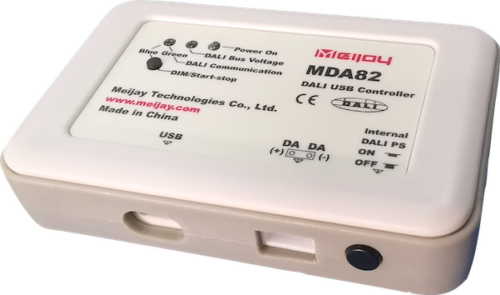 美加杰智能发布精简版DALI USB控制器 - MDA82