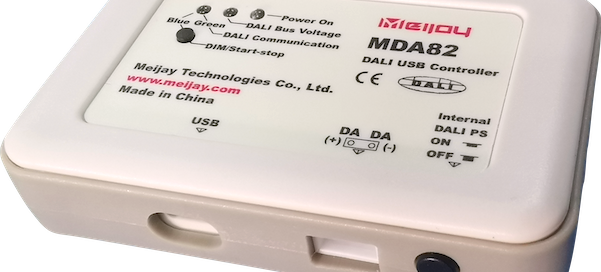 美加杰智能发布精简版DALI USB控制器 - MDA82