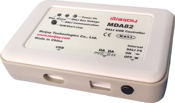 美加杰智能发布精简版DALI USB控制器 – MDA82